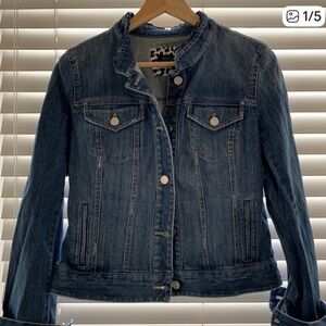 White House Black Market Jean Jacket, Sz S